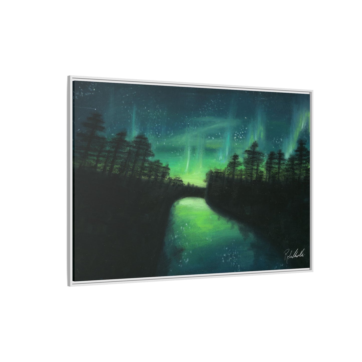 Northern Lights Framed Wall Art