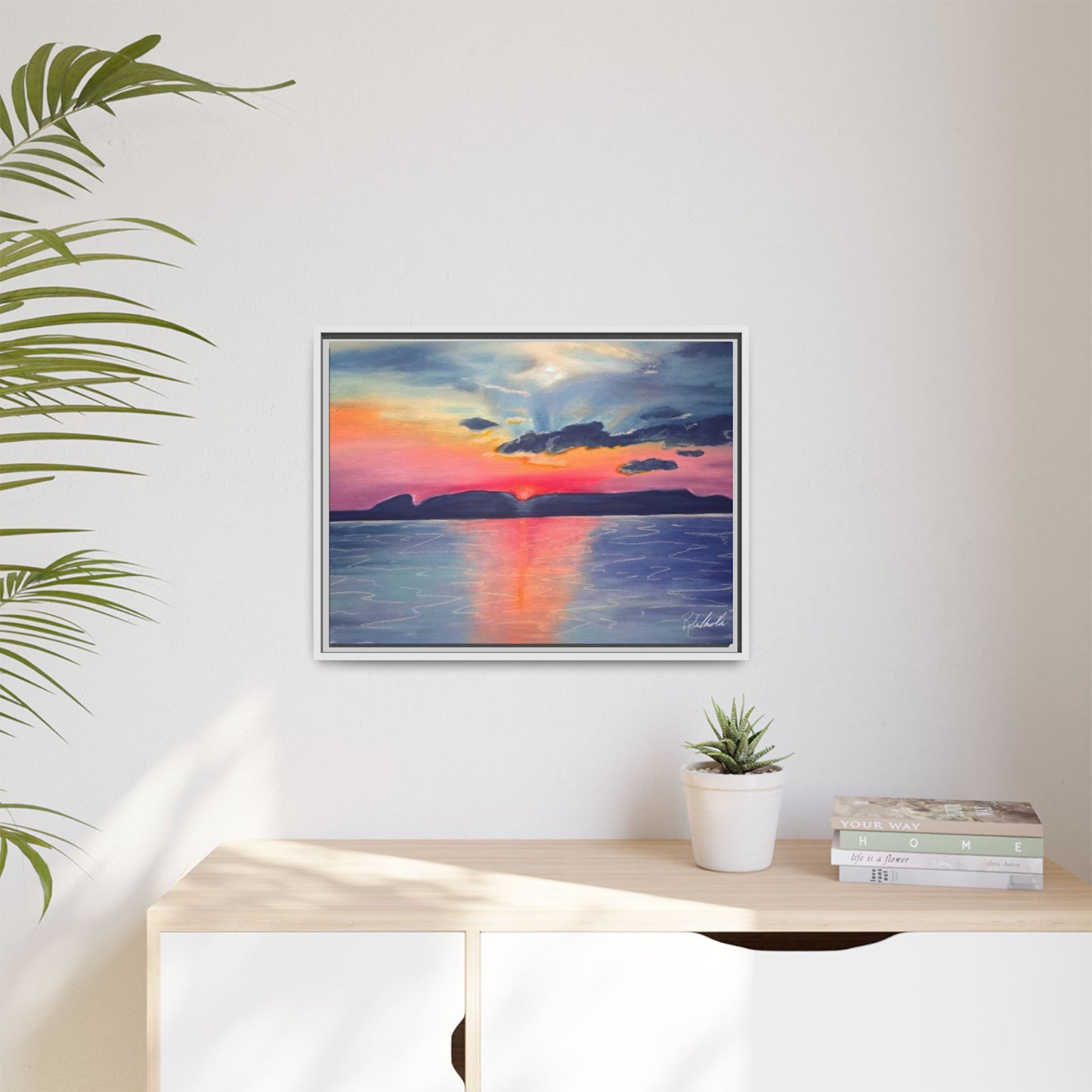 Sleeping Giant at Dawn Framed Wall Art