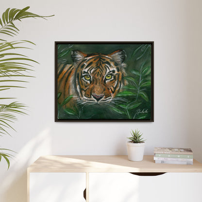 Jungle Tiger Framed Wall Art