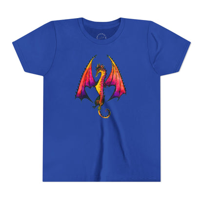 Kids Dragon T-Shirt — Colorful Fantasy Dragon Youth Tee