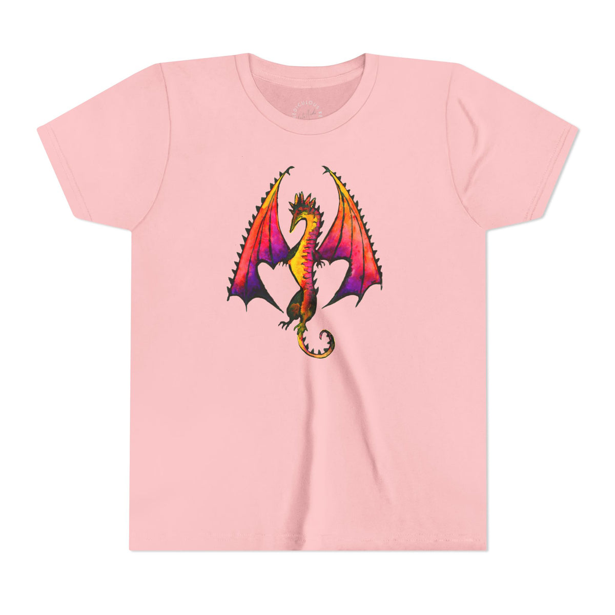 Kids Dragon T-Shirt — Colorful Fantasy Dragon Youth Tee