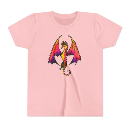 Kids Dragon T-Shirt — Colorful Fantasy Dragon Youth Tee
