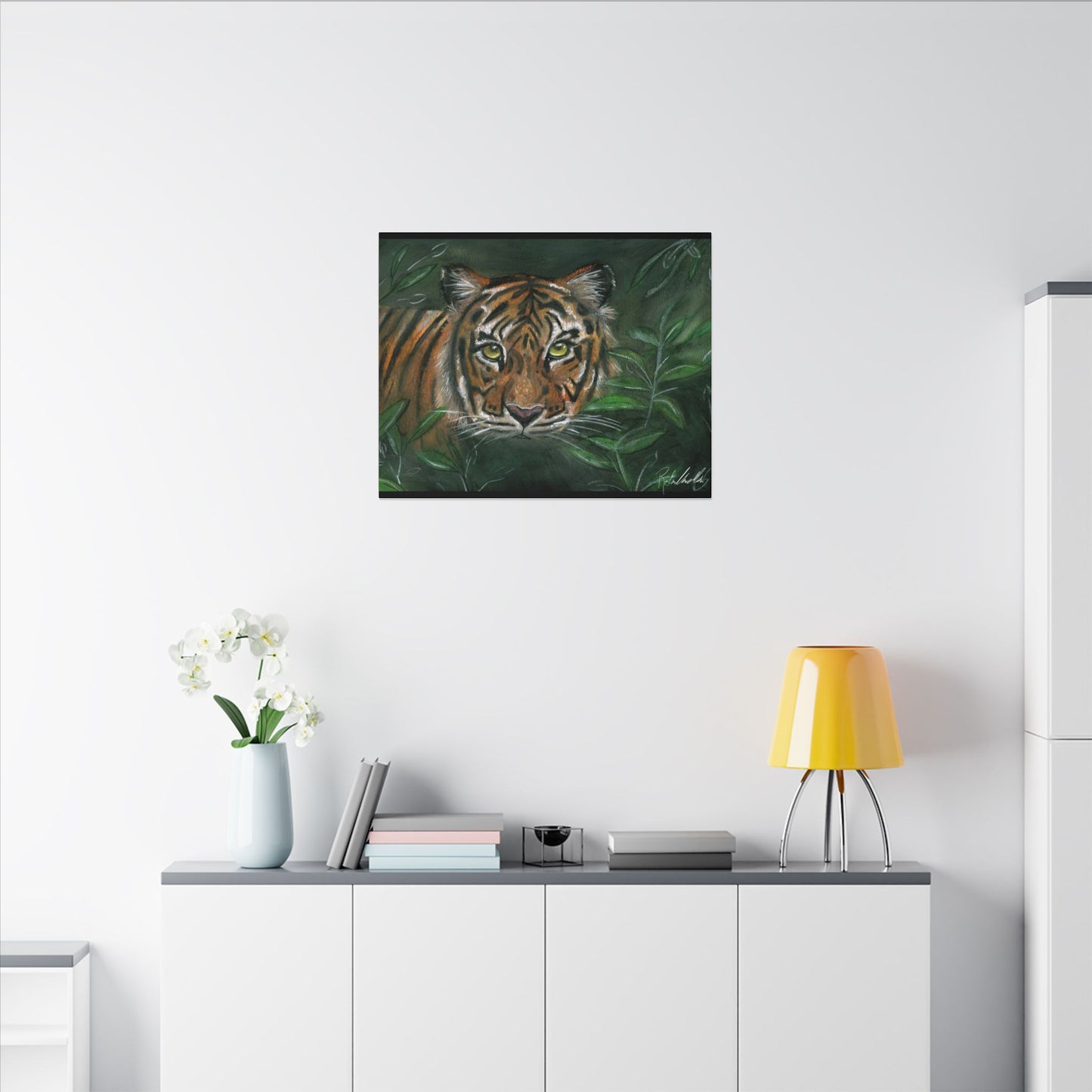 Jungle Tiger Canvas Gallery Wrap