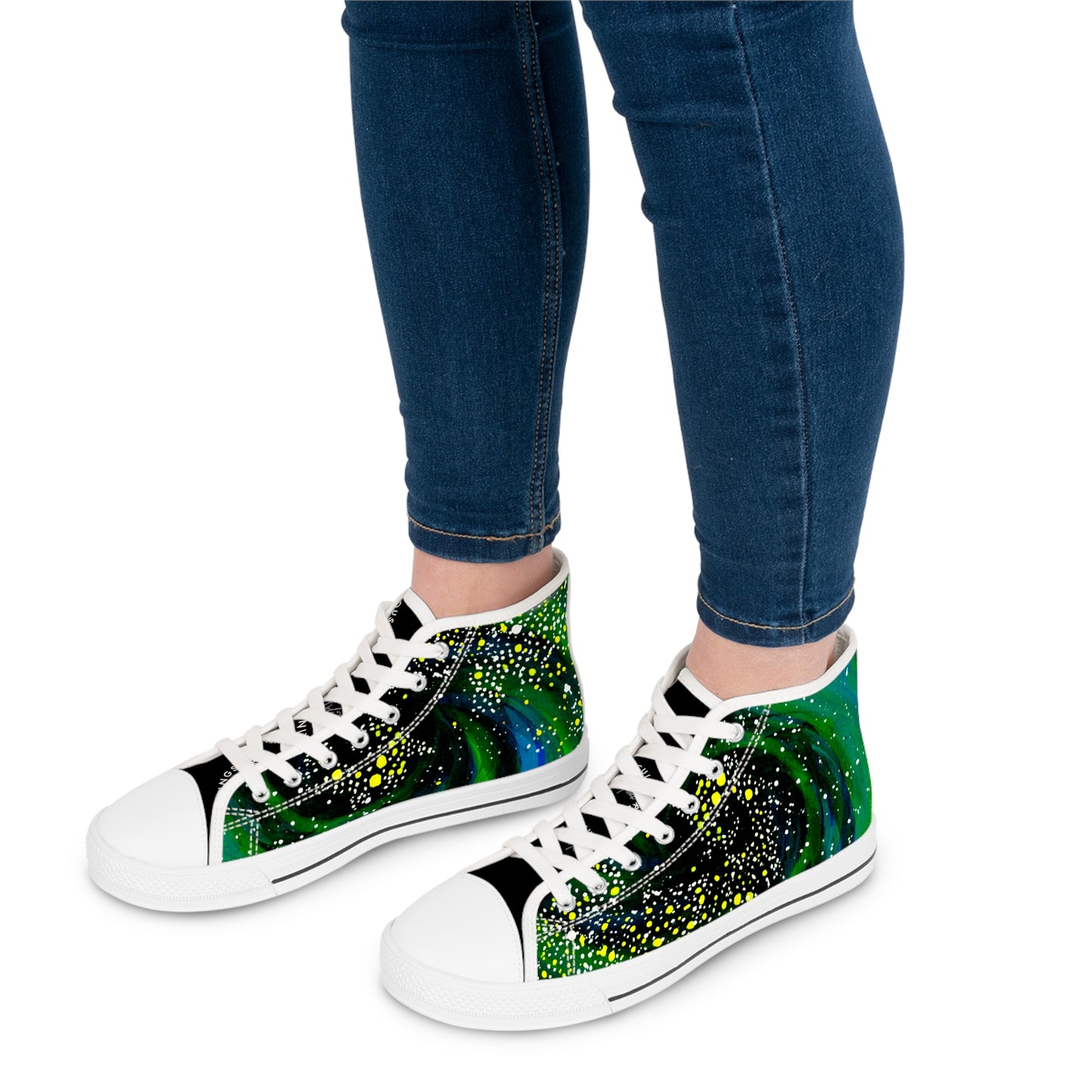 Spiral Galaxy Unisex Classic High Top Sneakers