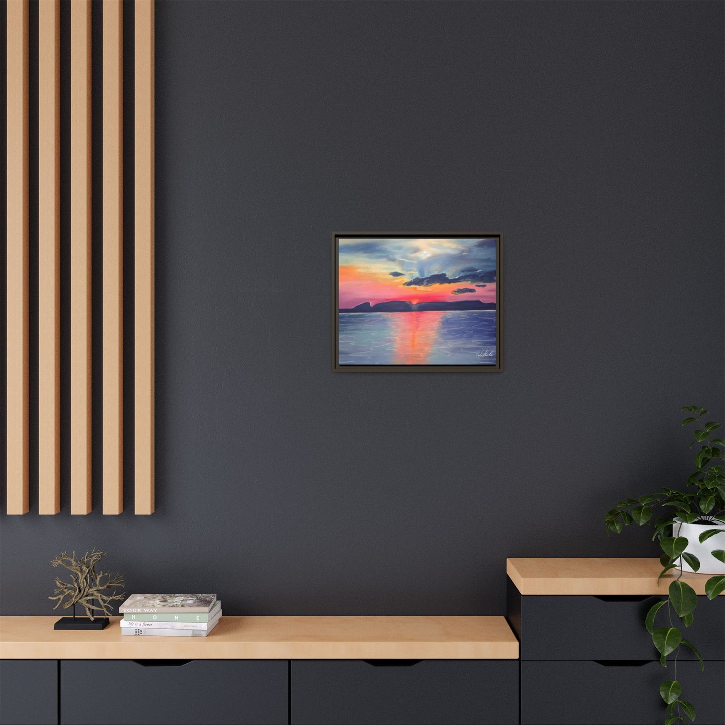Sleeping Giant at Dawn Framed Wall Art