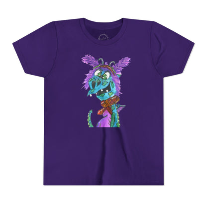 Youth Tee — Colorful Friendly Monster Kids Graphic T-Shirt