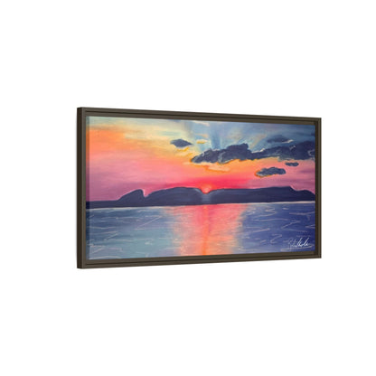 Sleeping Giant at Dawn Framed Wall Art