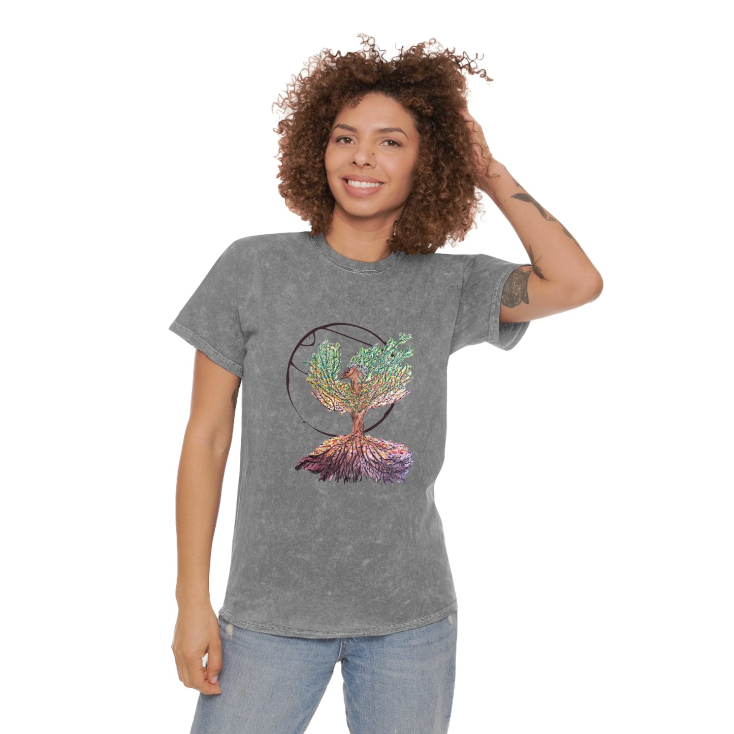 Tree of Life Mineral Unisex Wash T-Shirt