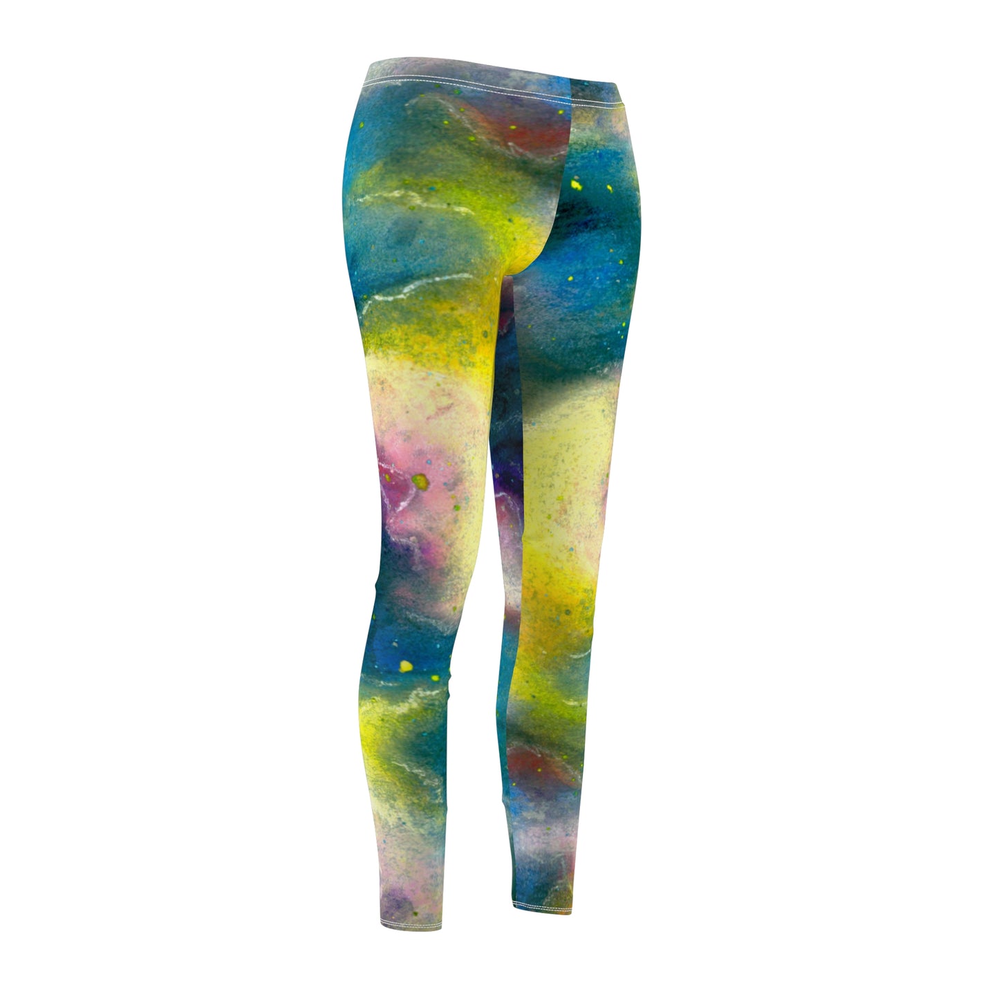 Sunrise Galaxy Women's Cut & Sew Casual Leggings (AOP)