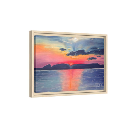 Sleeping Giant at Dawn Framed Wall Art