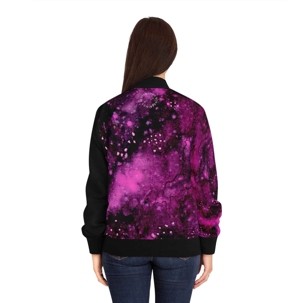 Galaxy Pink Bomber Jacket