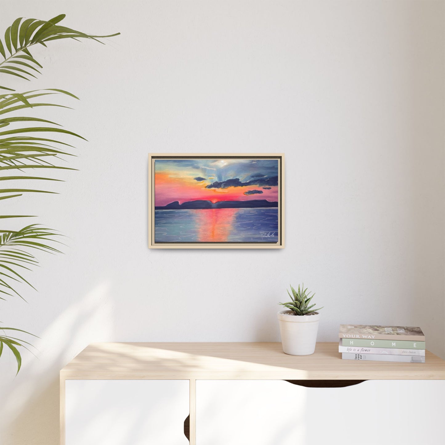 Sleeping Giant at Dawn Framed Wall Art