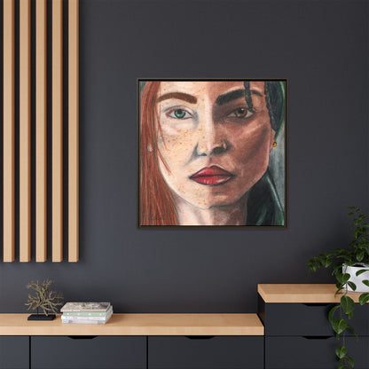 Beyond Race Woman Framed Wall Art