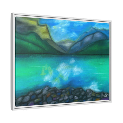 Mountain Lake Framed Wall Art