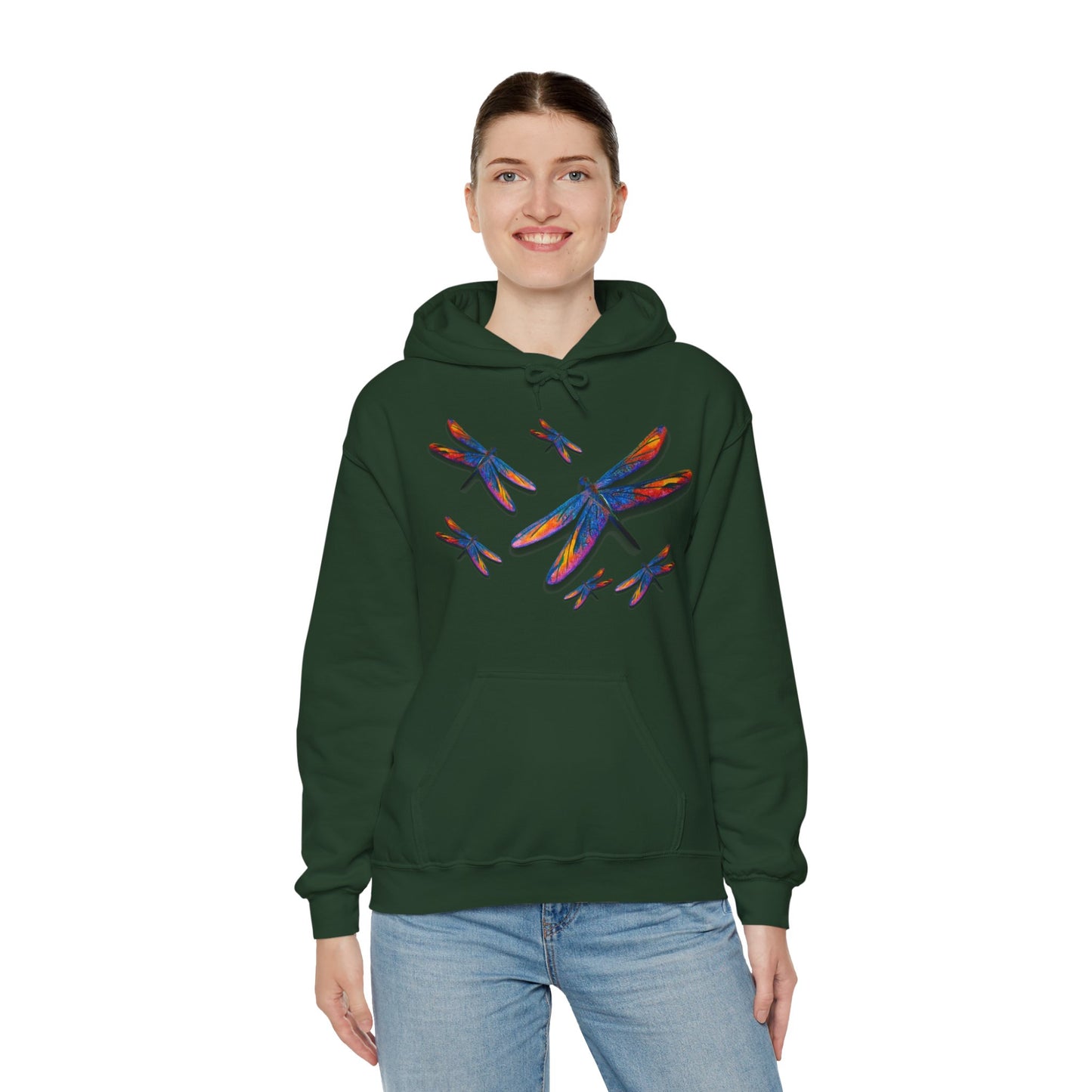 Dragon Fly Hooded Sweatshirt