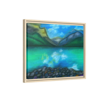 Mountain Lake Framed Wall Art