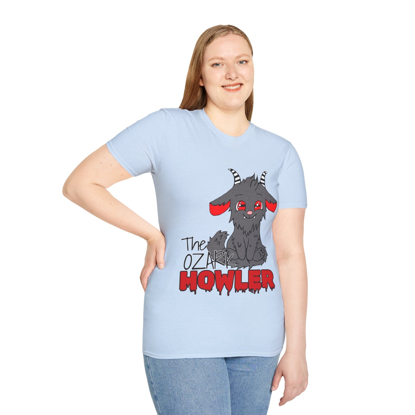 Baby Ozark Howler T-Shirt — Cute Spooky Cryptid "The Howler" Graphic Tee