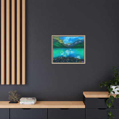Mountain Lake Framed Wall Art