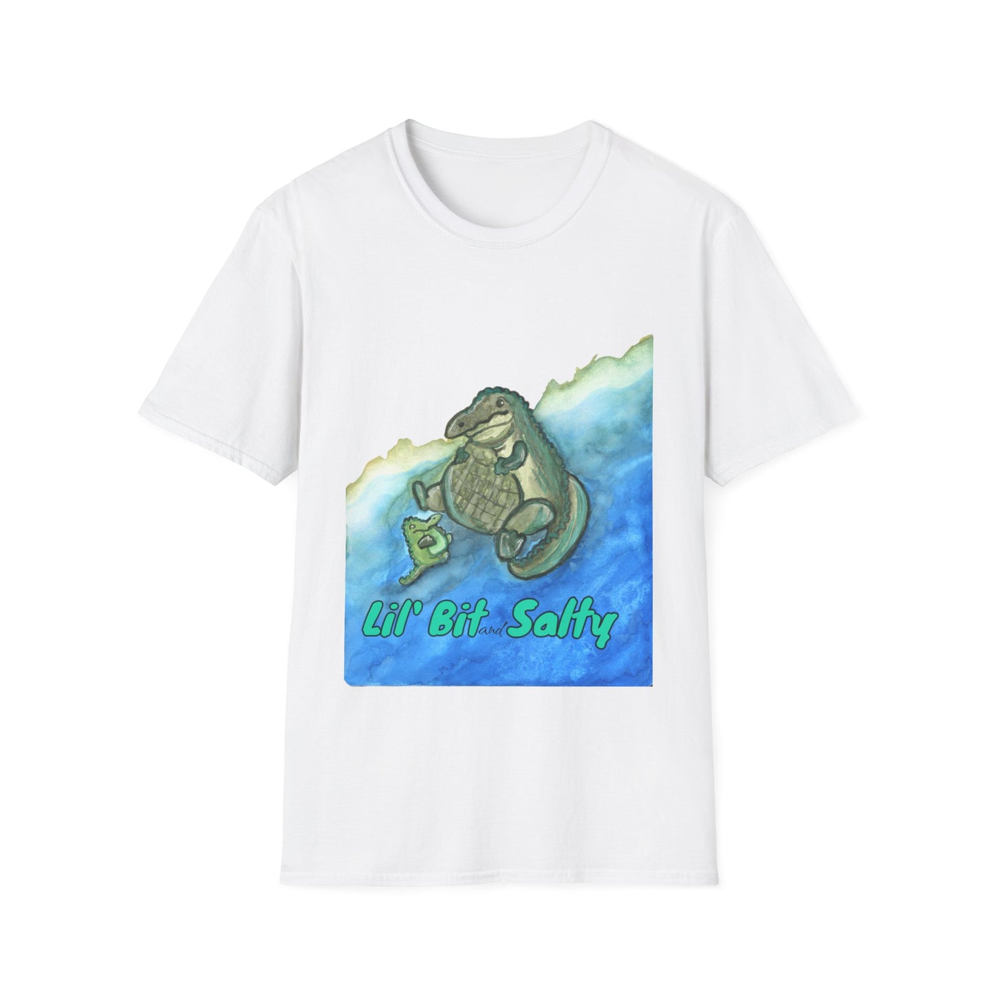 Lil Bit Salty Unisex Softstyle T-Shirt