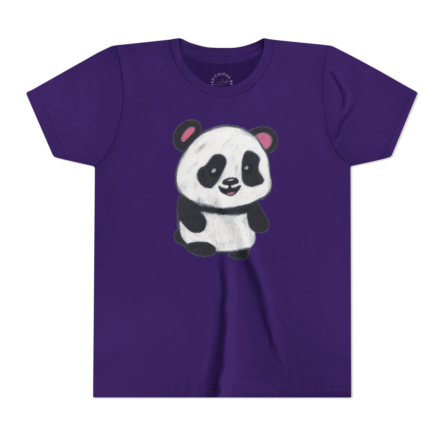 Kids Panda Tee — Cute Hand-Drawn Baby Panda Youth Shirt