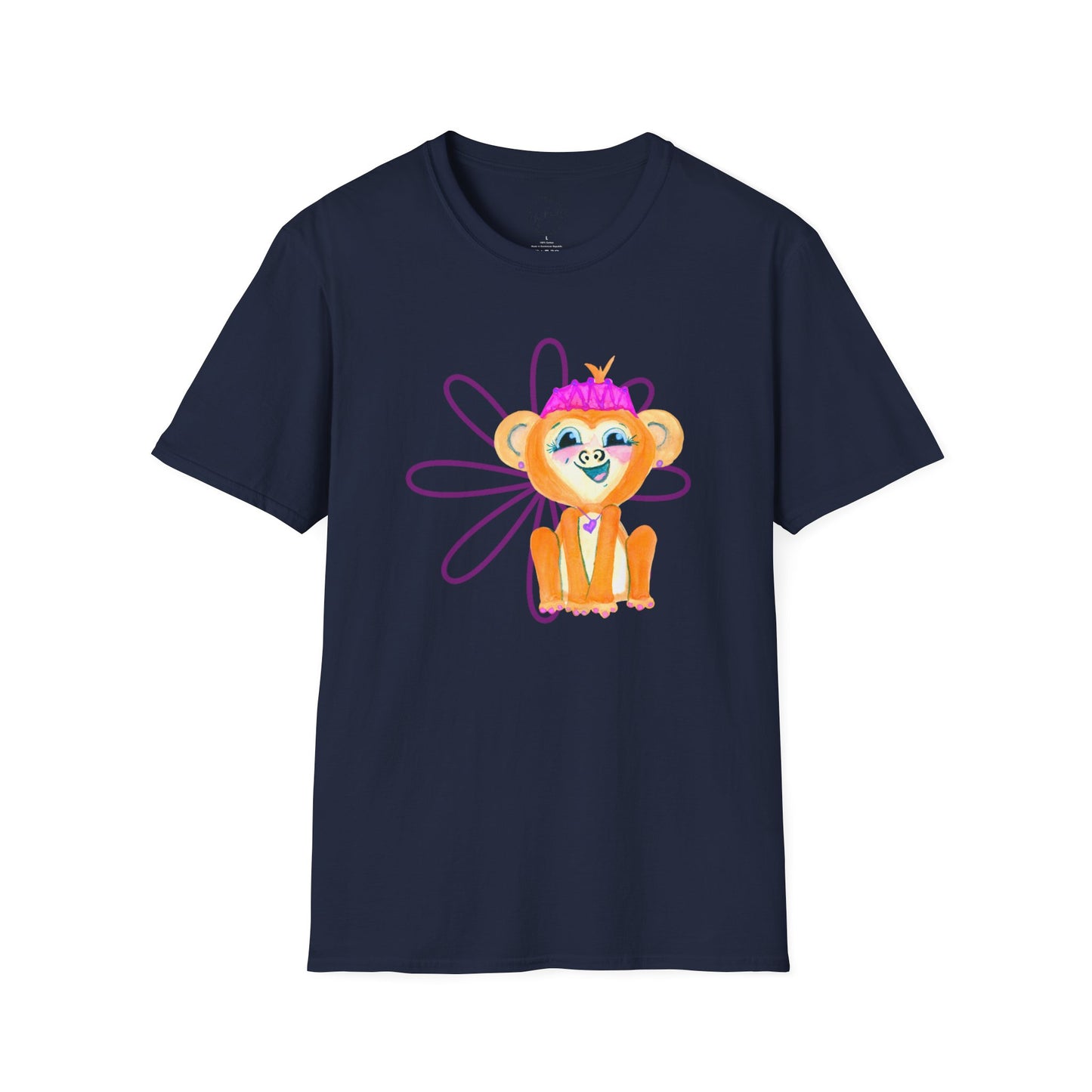 Monkey Unisex Softstyle T-Shirt