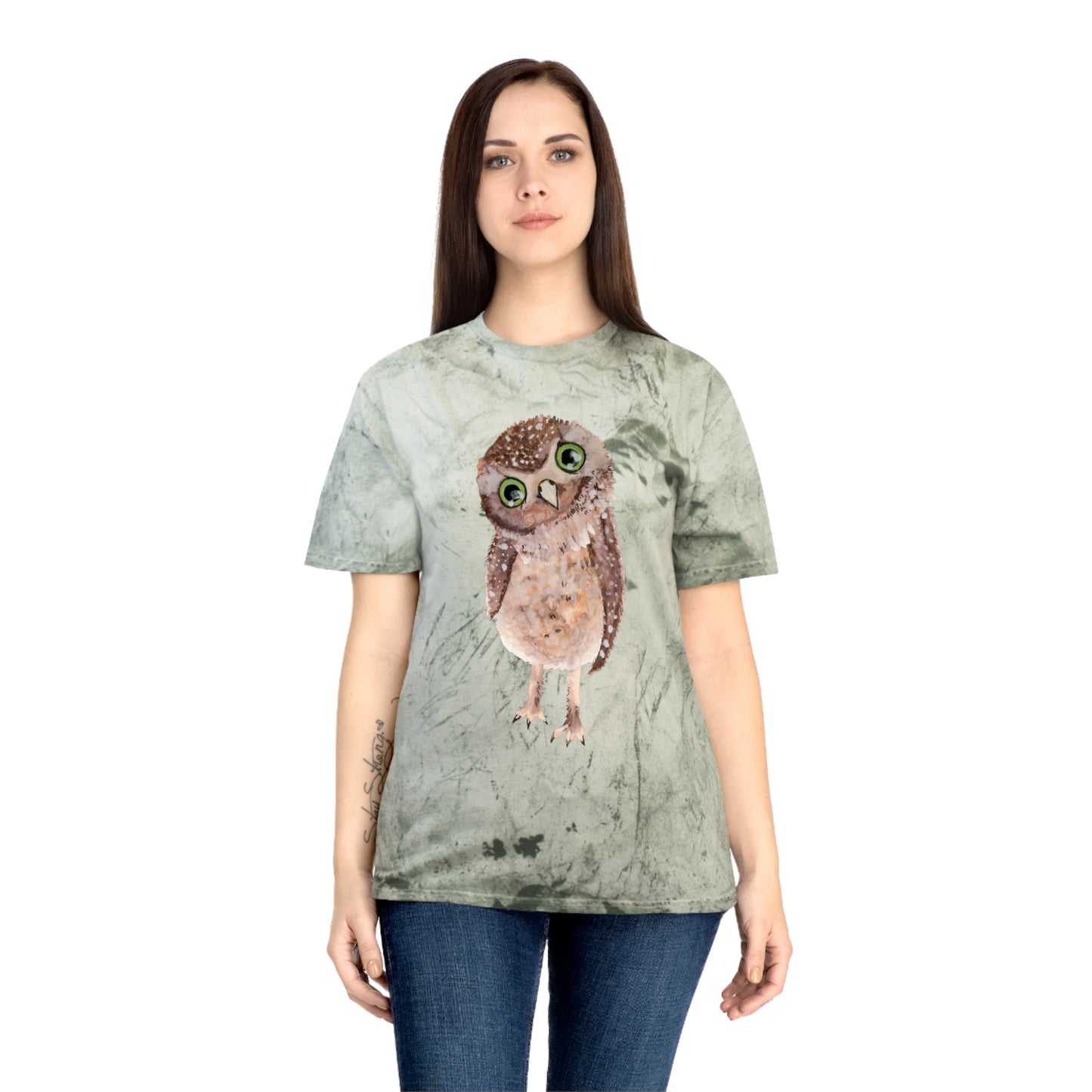 Owl Unisex Color Blast T-Shirt