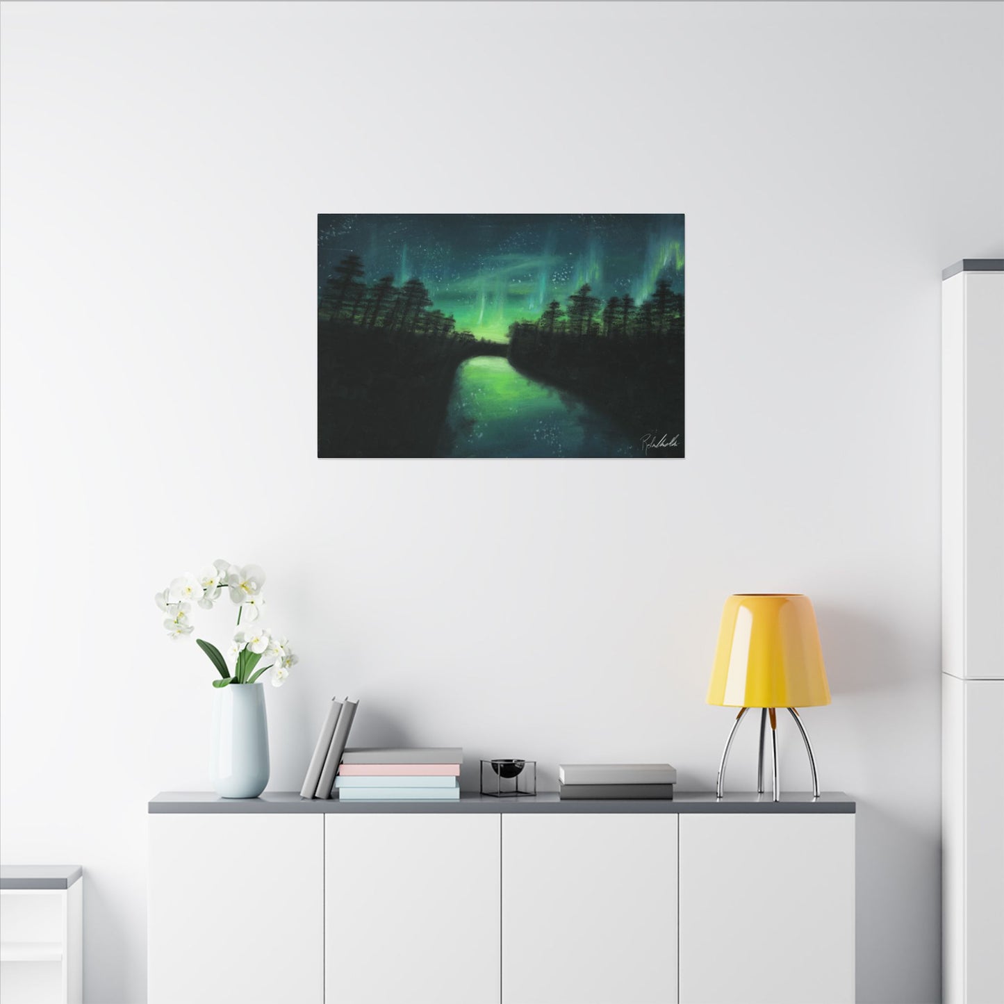 Northern Lights Canvas Gallery Wrap