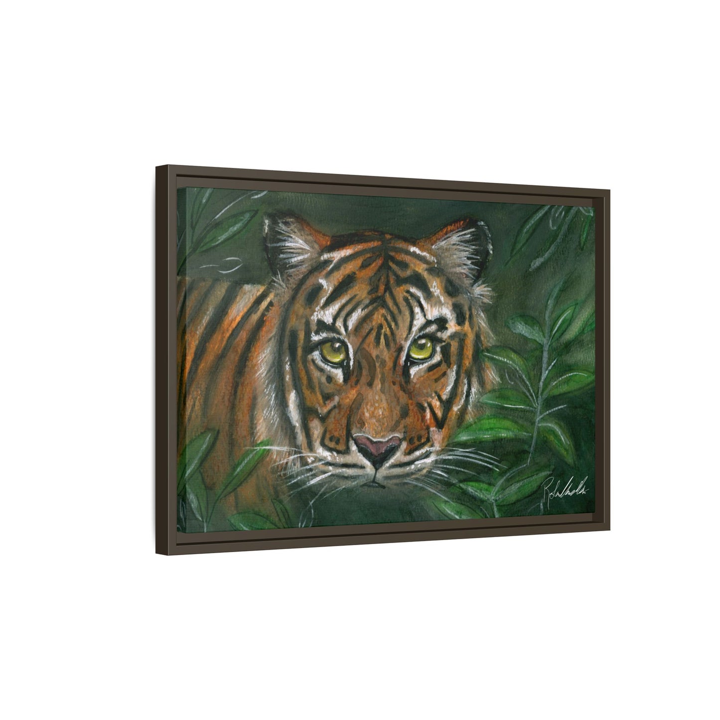 Jungle Tiger Framed Wall Art