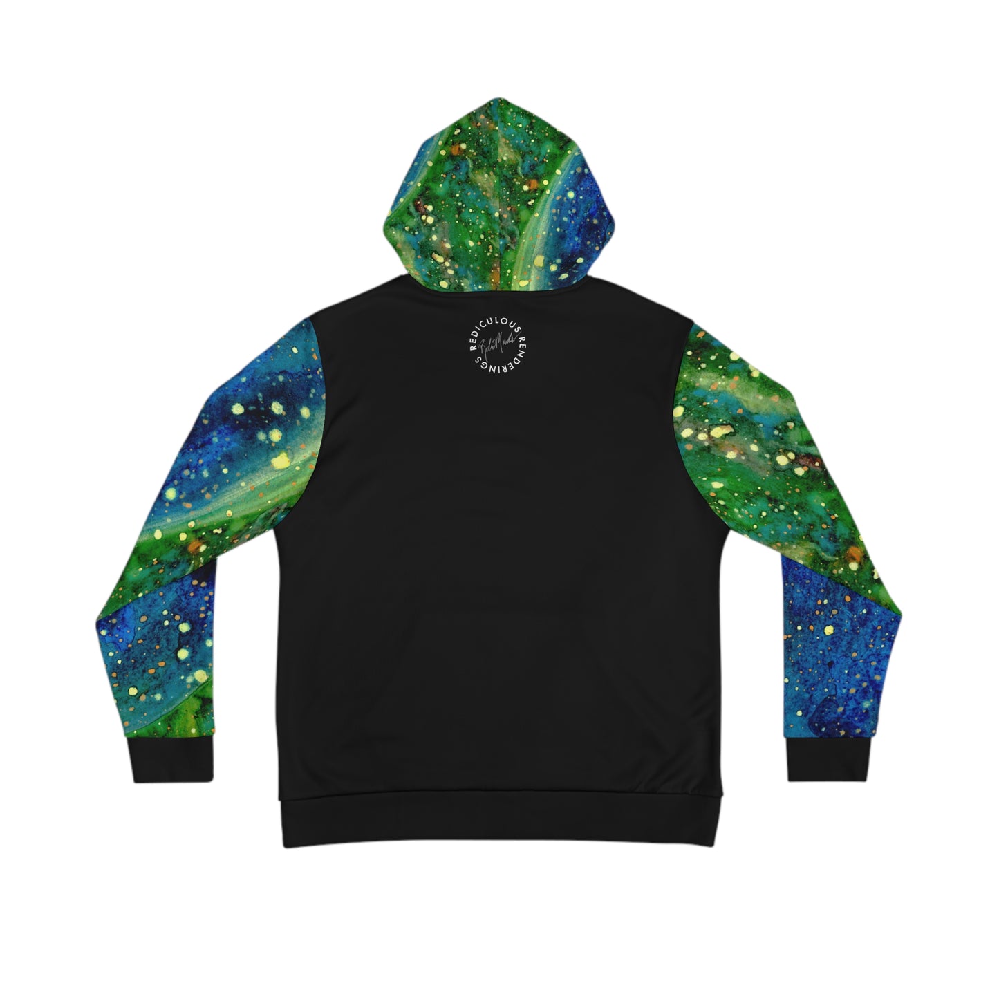 Blue Planet Galaxy Unisex Fashion Hoodie (AOP)