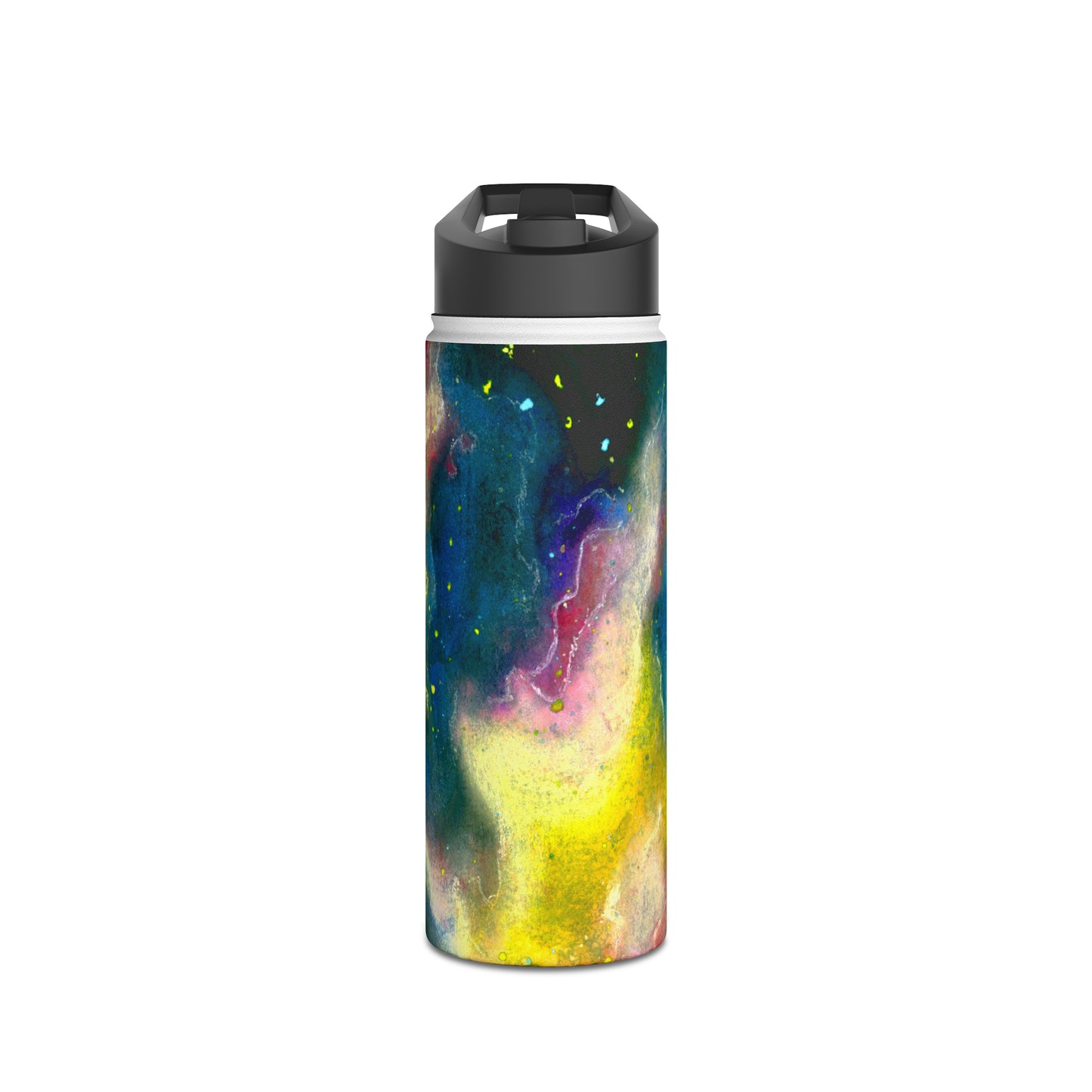 Sunrise Galaxy Stainless Steel Water Bottle, Standard Lid