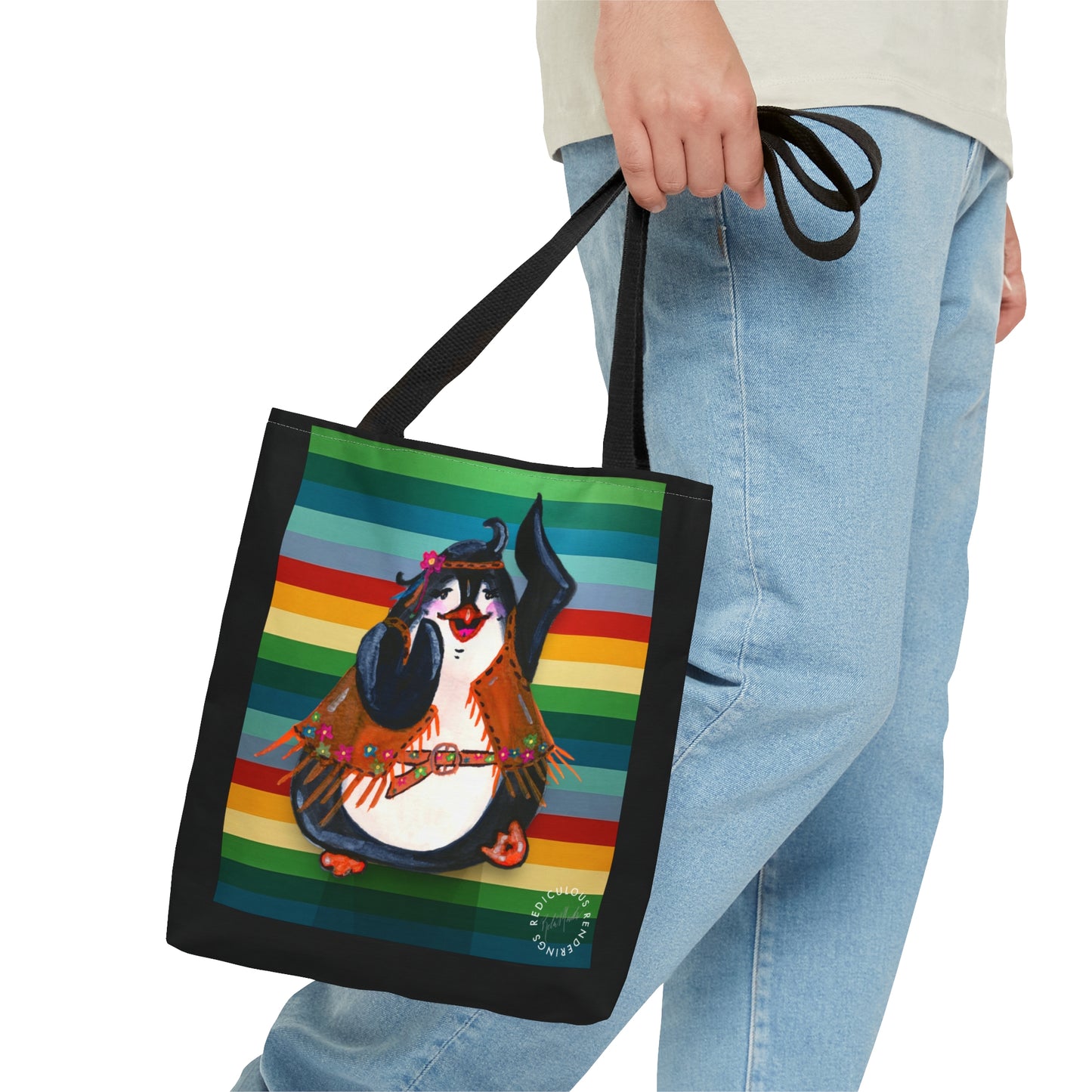 60s Penguin Tote