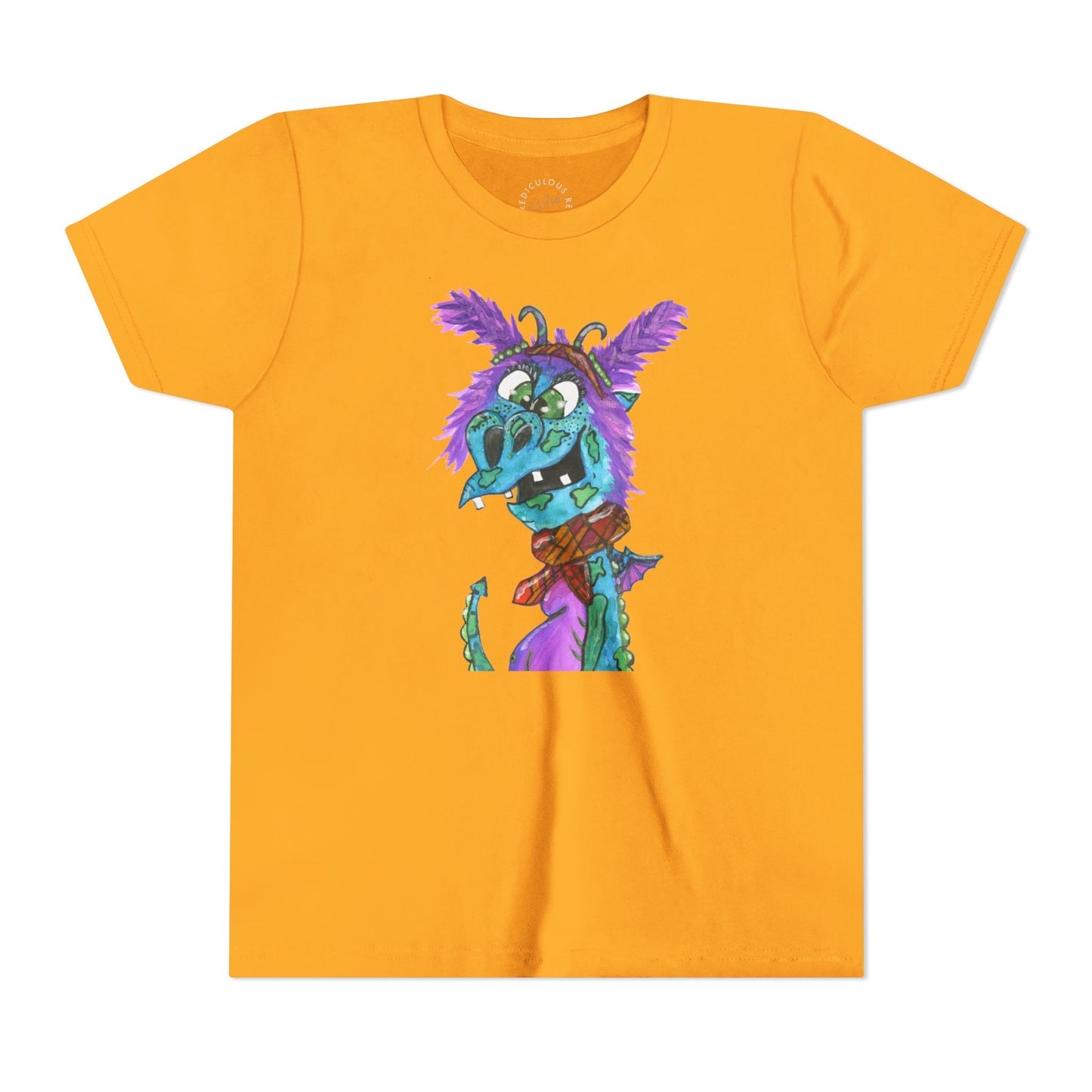 Youth Tee — Colorful Friendly Monster Kids Graphic T-Shirt