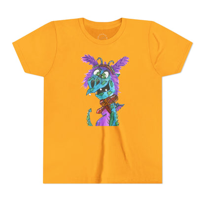 Youth Tee — Colorful Friendly Monster Kids Graphic T-Shirt