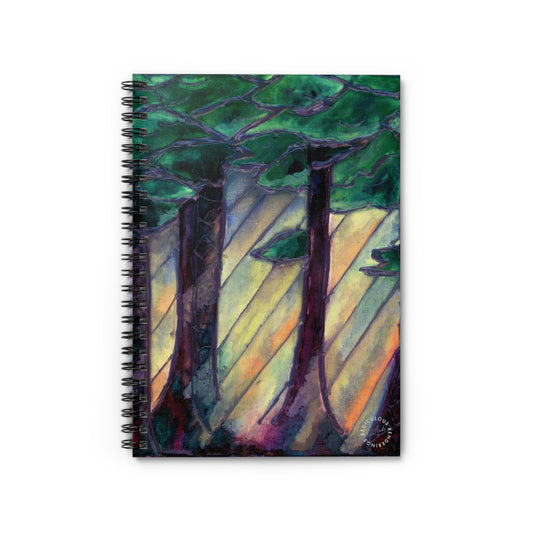 Trees Ruled Line Notebook 118 Pages, Printed Cover