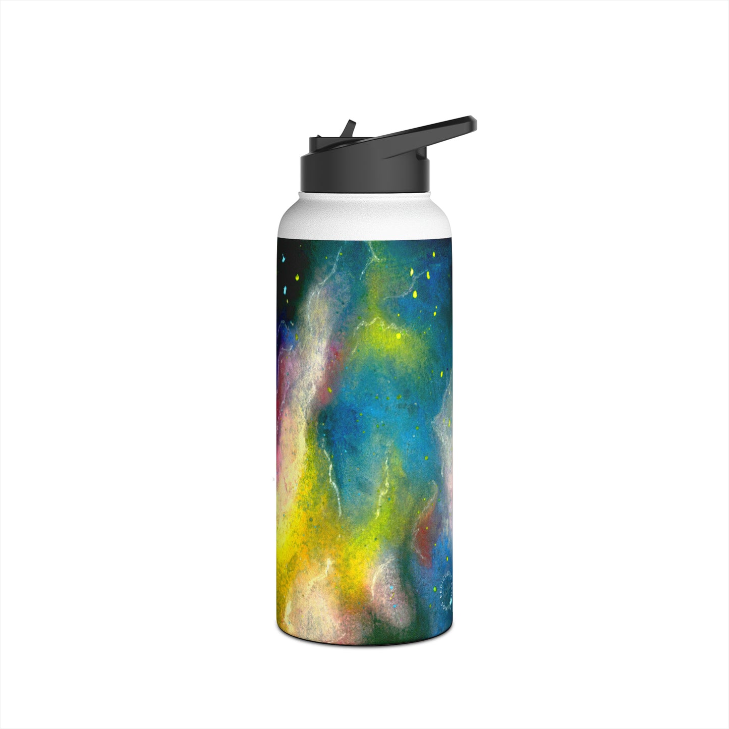 Sunrise Galaxy Stainless Steel Water Bottle, Standard Lid