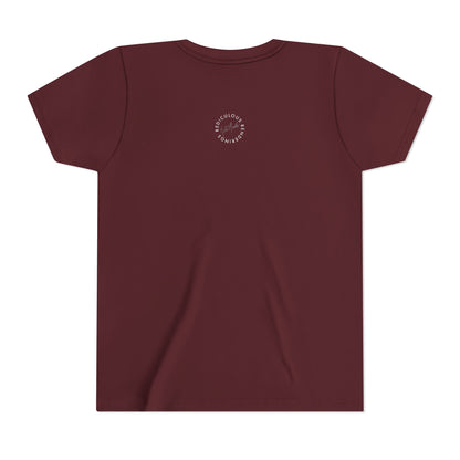 Youth Tee — Whimsical Critters (butterfly, ant, axolotl, elephant)