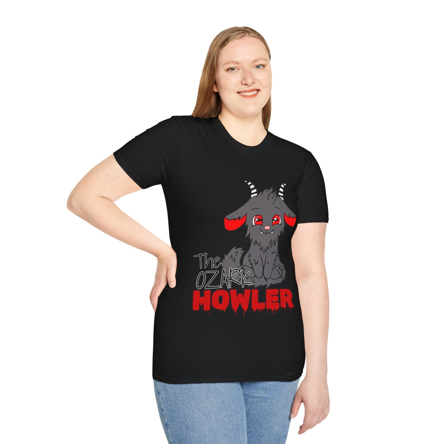 Baby Ozark Howler T-Shirt — Cute Spooky Cryptid "The Howler" Graphic Tee