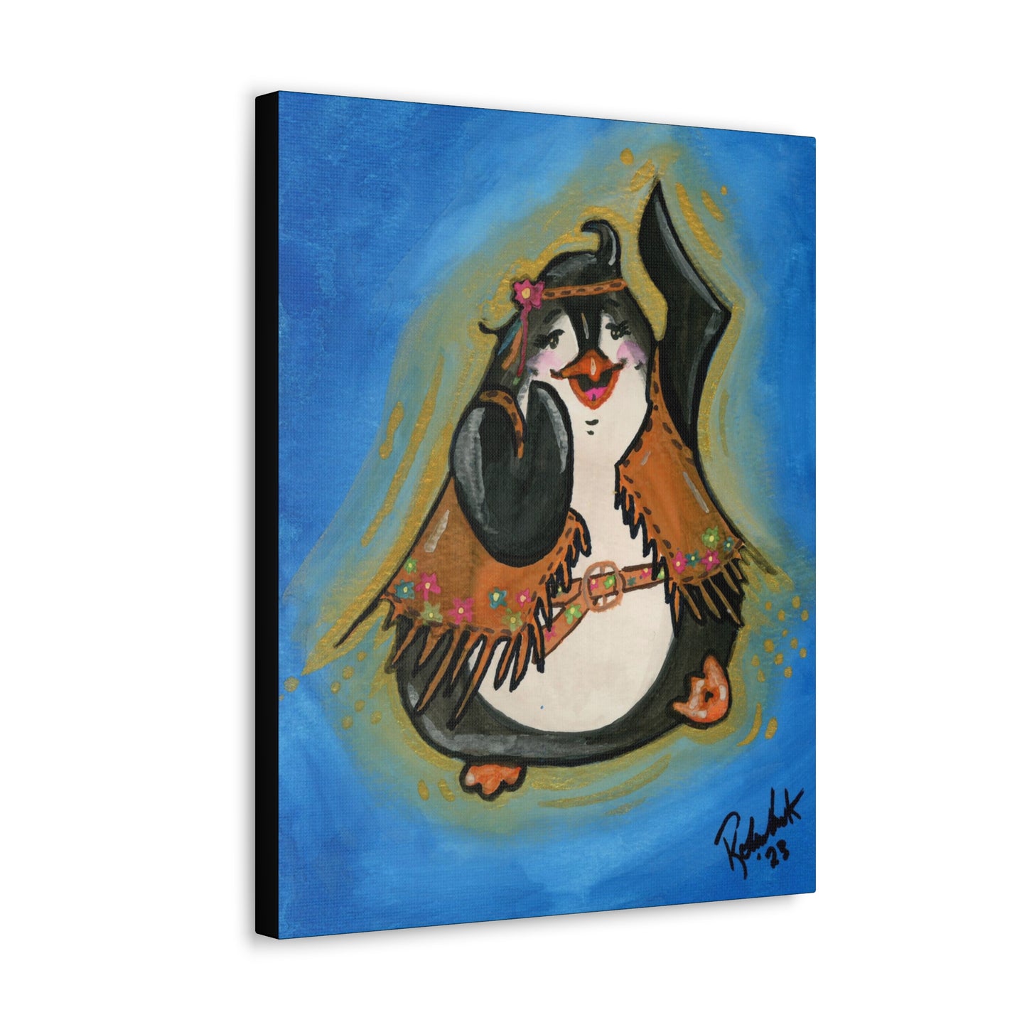 Penguin Canvas Gallery Wraps