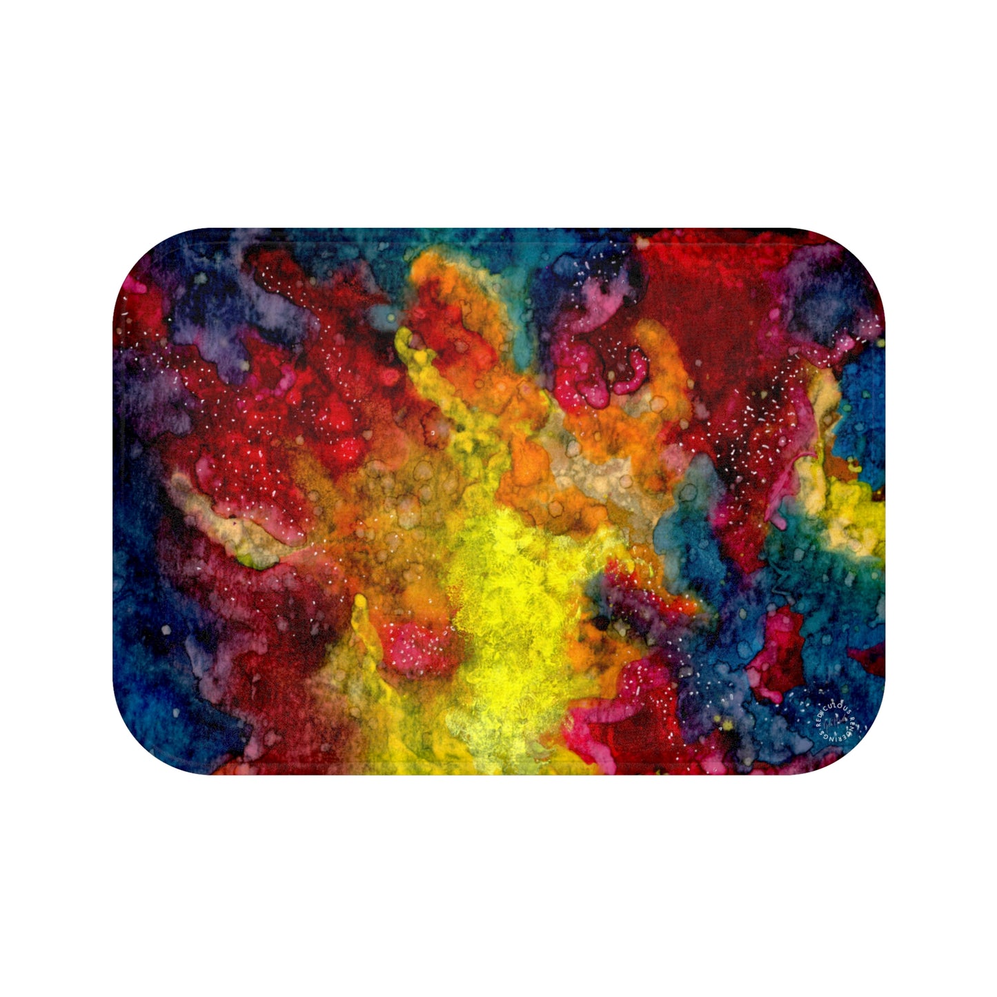 Sunset Clouds Galaxy Bath Mat