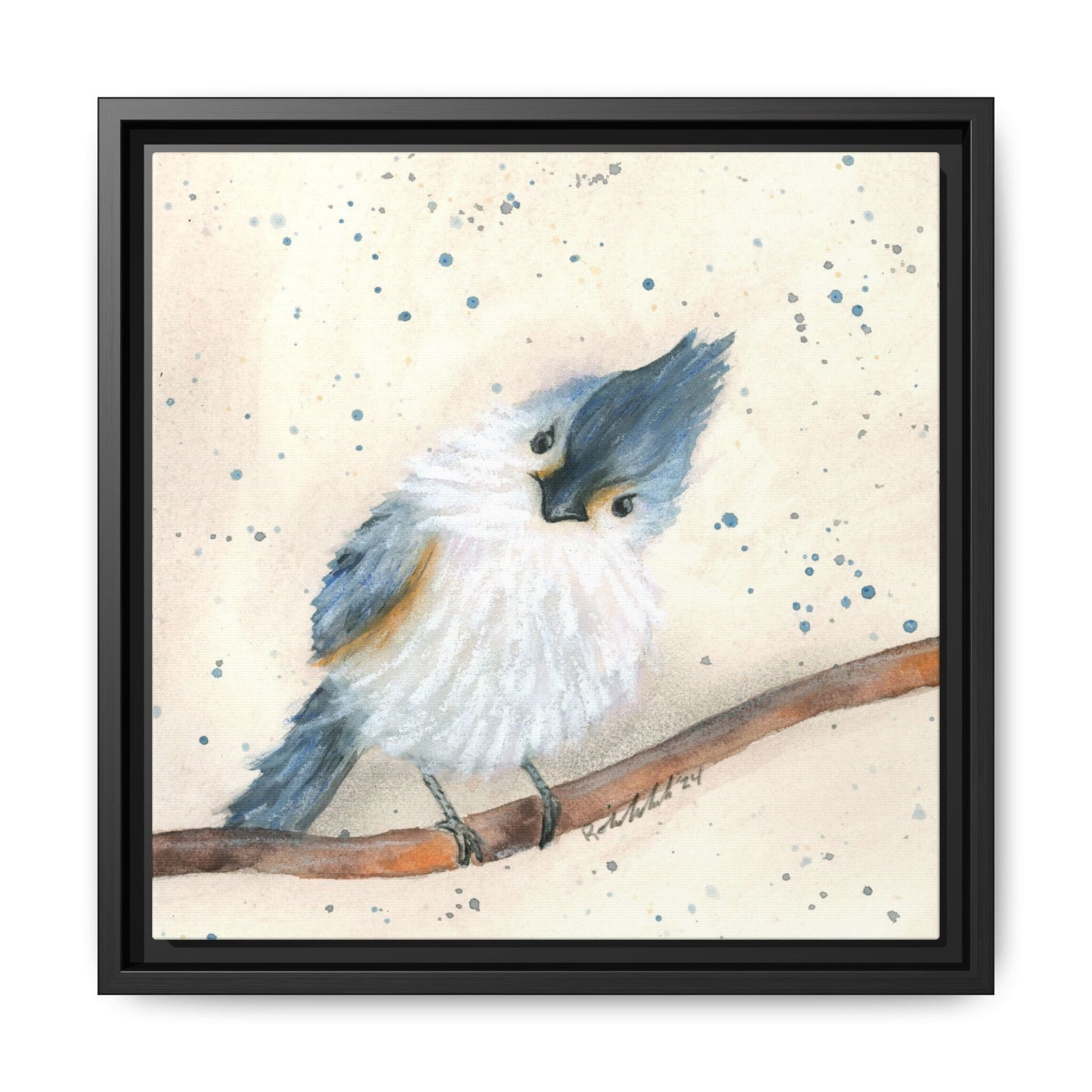 Blue Bird Framed Wall Art