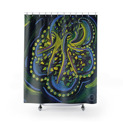 Octopus Shower Curtains