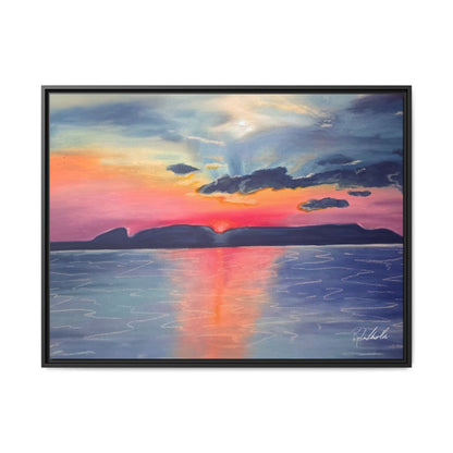 Sleeping Giant at Dawn Framed Wall Art