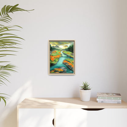 Mountain Stream Framed Wall Art