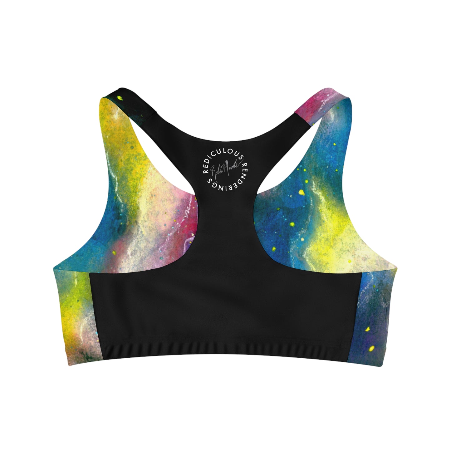 Sunrise Galaxy Seamless Sports Bra (AOP)