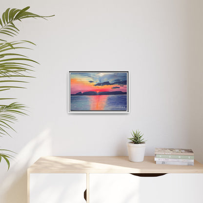 Sleeping Giant at Dawn Framed Wall Art