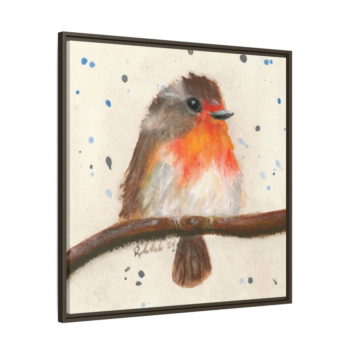 Robin Bird Framed Wall Art