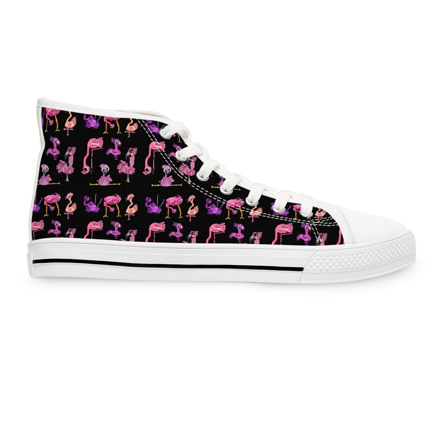 Unisex Flamingo Classic High Top Sneakers