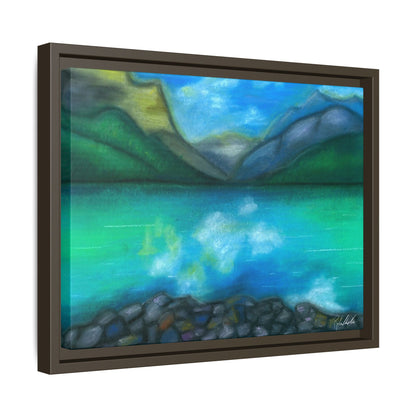 Mountain Lake Framed Wall Art