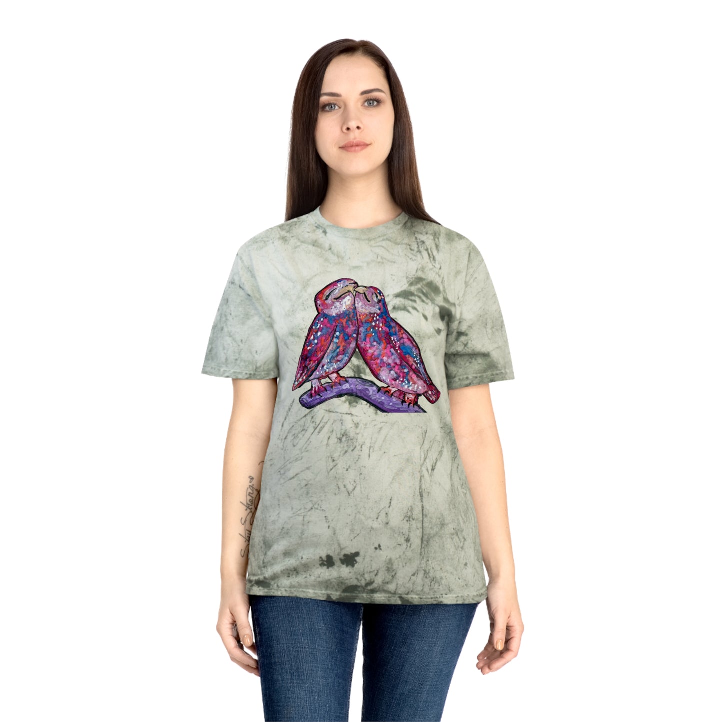 Love Owl Unisex Color Blast T-Shirt