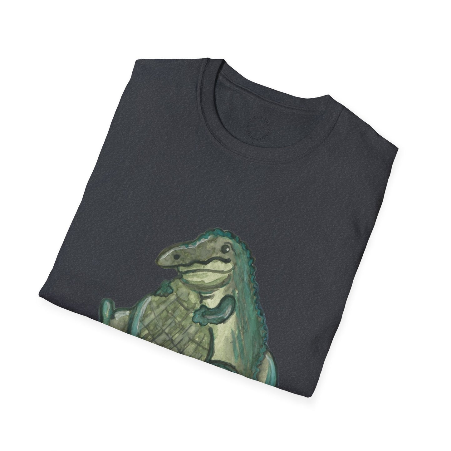 Father Son Alligator Unisex Softstyle Print T-Shirt